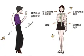 提升气质丨这些错误体态会让你悄悄变丑图片