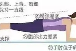 你离八块腹肌只差一个瑜伽垫（垫上核心锻炼—平板支撑）图片