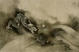 道士出山云游四海，恰巧碰上抱着孩子的夫人，直言怀中抱着两条龙图片