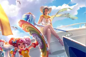 王者荣耀：钟无艳原画壁纸大全，海滩丽影，生化警戒，王者之锤图片
