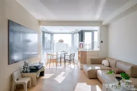 北京夫妻改造70㎡学区房，30万硬装效果，简单又大气图片
