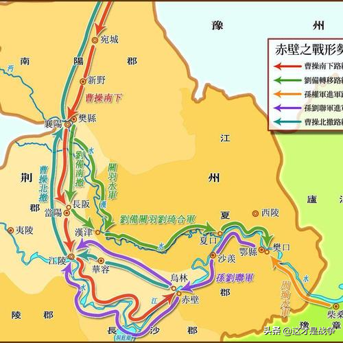 真实历史中的赤壁之战，孙刘联军实力更强，曹操被动挨打