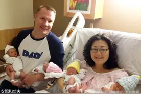 姐妹俩同一天各自生下双胞胎，经过鉴定，4个孩子的爸爸是同一人图片