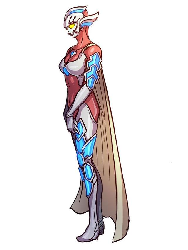 圆谷永远无法还原的同人新设，德尔塔天爪恶魔化，赛罗妈妈太美了