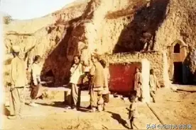 老照片：陕西延安景象（1908）图片
