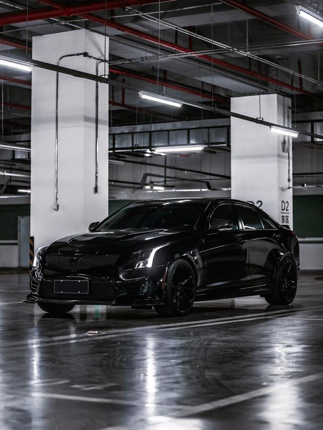 黑武士风格的凯迪拉克ATS-L，既有颜值也有动力