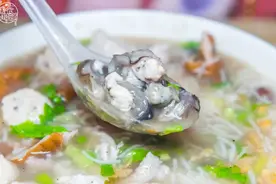 干了这碗面线糊，元气满满~图片