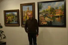 土耳其画家布伦特·基尔奇油画风景作品选，太美了图片