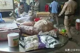金边警方捣毁“黑作坊”，查获近10吨劣质肉丸图片