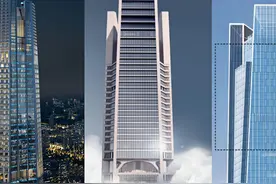 498米，499.15米，499.8米——镐苏宁三座古城引领在建摩天楼高度图片