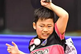 0-3惨败！14岁日本小将“一轮游”出局，和张本智和比差远了图片