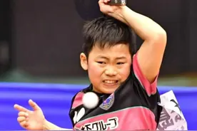 0-3惨败！14岁日本小将“一轮游”出局，和张本智和比差远了图片