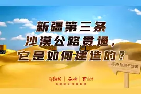MG动画 | 新疆第三条沙漠公路贯通，它是如何建造的？图片