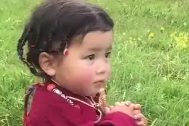 网红小天使—藏族小姑娘桌玛图片
