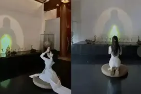 穿吊带逛寺庙，这些带货“佛媛”是哪来的“妖精”？图片