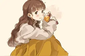 追风的少年，清新插画图片