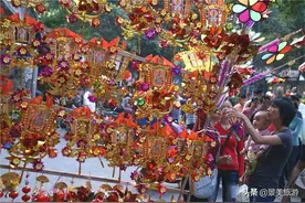 地摊成热搜，佛山西樵有两个上千年的地摊节日，是大仙诞与重阳图片