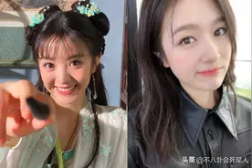 追星肖战，为他怼网友，和李兰迪抢角色，这位95后女星很“刚”图片