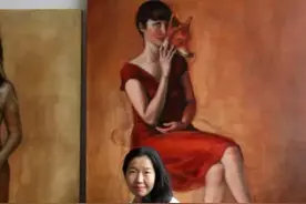 她专业第一但两次报考清华美院研究生，都因英语差1分落榜，可惜图片