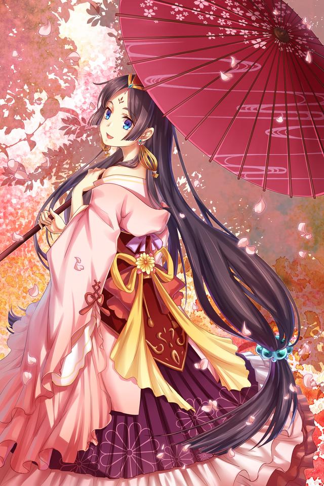 唯美国漫风格《三国罗曼史》游戏卡牌高清原画 女性版三国人物欣赏