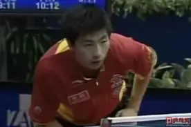 马龙成长之路第一个大挫折，07世乒赛不敌朱世赫，难过削球关图片