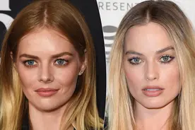 明星之间撞脸是什么体验？被误认成小丑女，小玛格特顺势模仿本尊图片