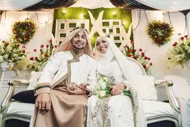 中东阿拉伯男人娶四个老婆是真的吗图片