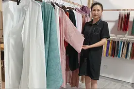为打破日韩垄断，80后夫妻砸百万研发，一年卖出300万米汉服布料图片
