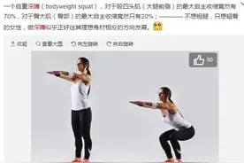 备受争议的“深蹲”图片