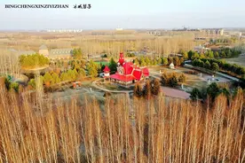 哈尔滨的春天来了：春风吻上我的脸图片