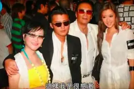 谢霆锋母亲大秀恩爱，直言做母亲要尽责任，似含沙射影指责张柏芝图片