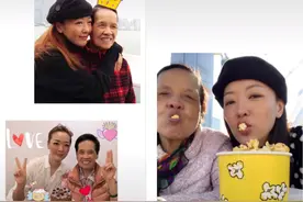 港姐郭少芸晒照，和90岁母亲内地养老，曾与已婚男同居现48岁未婚图片