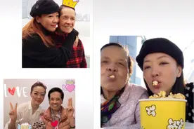 港姐郭少芸晒照，和90岁母亲内地养老，曾与已婚男同居现48岁未婚图片