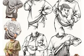速写｜联考方向「人物衣服的处理技巧」图片