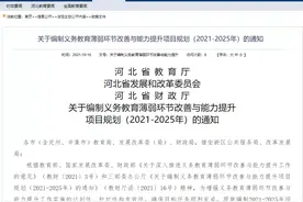 最新通知！河北义务教育要有大变化啦图片