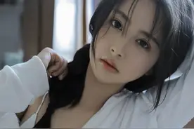 吊带美女白嫩性感写真，小姐姐太仙气，好一个“人间富贵花”图片