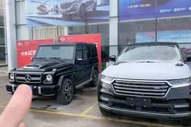 国产“路虎揽胜”遇到奔驰大G，排面更胜一筹，国产之光图片