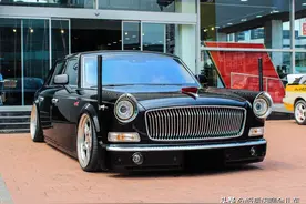 全球限量100台的红旗L5之一，被改为全世界唯一一台低趴红旗L5图片