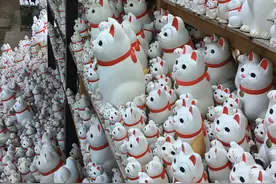 想要发财？去东京豪德寺看看那些招财猫吧图片