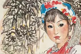 中国人物画大师，刘文西作品精选图片