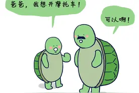 漫画《开车的小乌龟》图片