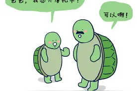 漫画《开车的小乌龟》图片