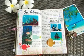 手账素材合集！日常简笔画、花体字、手账花边与边框，全都有图片