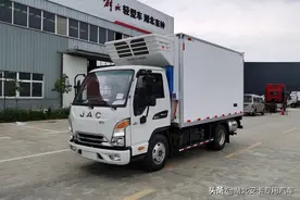 江淮康铃J3蓝牌3.7米冷藏车高清图片大全图片