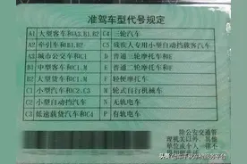 c1驾驶证能开什么车？c1驾驶证能开几座车？图片