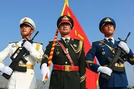 我国的“三军仪仗队”，隶属哪支部队？是什么军衔？图片