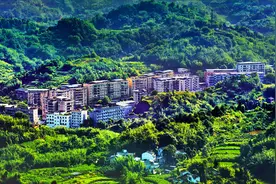 重庆巴南一个名字很文艺的镇，因古桥而得名，地处三区交界图片