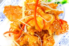 大厨教你东北锅包肉的正宗做法，酸甜酥脆不回软，做出饭店的味图片