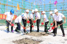 广西精神病防治康复技术指导中心大楼顺利封顶图片