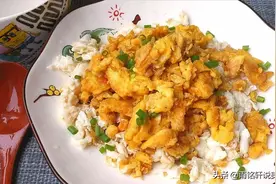 传统名菜赛螃蟹，才知道做法这么简单，让你的鸡蛋吃出螃蟹味图片